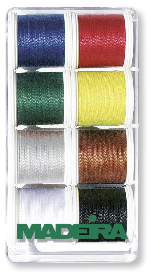 CAJA 8 BOBINAS AEROFIL Nº 35 - 100M